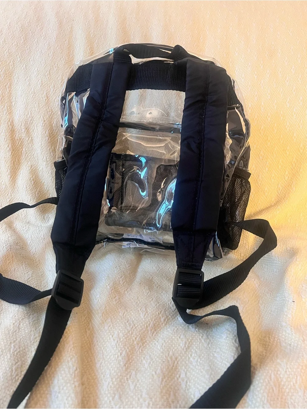 Clear Backpack – Transparent School Work Stadium Bag